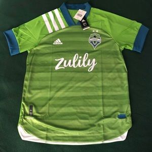 (Men’s Large) 2020/2021 Adidas Seattle sounders Home Shirt 🇺🇸